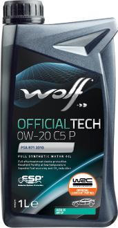 Wolf 1052064 - OFFICIALTECH 0W-20 C5P