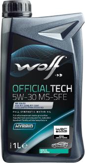 Wolf 1053227 - OFFICIALT. 5W30 MS-SFE