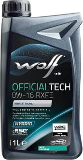 Wolf 1054005 - OFFICIALTECH 0W16 RXFE
