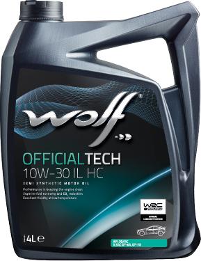 Wolf 1054603 - OFFICIALTECH10W30 ILHC 4L