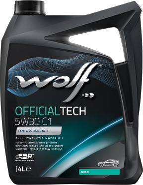 Wolf 8307812 - OFFICIALTECH5W30 C1-C2 4L