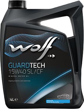 Wolf 8300219 - GUARDTECH 15W40 SL-CF