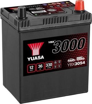 Yuasa YBX3054 - 36Ah 330A AKUMUL