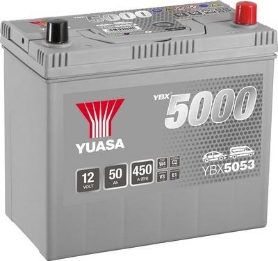 Yuasa YBX5053 - 50Ah 450A AKUMUL