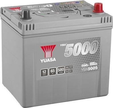 Yuasa YBX5005 - 65Ah 580A AKUMUL