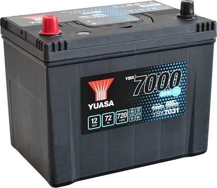 Yuasa YBX7031 - 72Ah 720A AKUMUL
