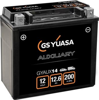 Yuasa GYAUX14 - 12.6Ah 200A