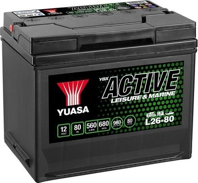 Yuasa L26-80 - 80Ah 560A Leisure-Marine