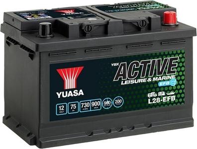 Yuasa L28-EFB - 75Ah 730A Leisure-Marine