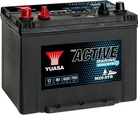 Yuasa M26-EFB - 80Ah 600A Marine