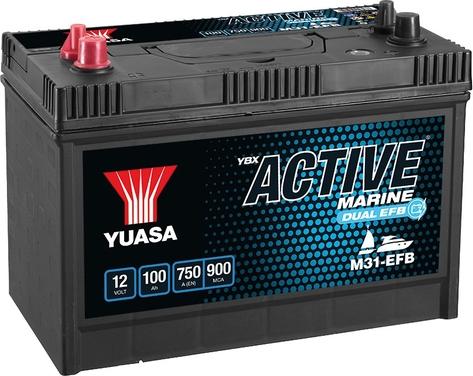 Yuasa M31-EFB - 100Ah 750A MarineDual