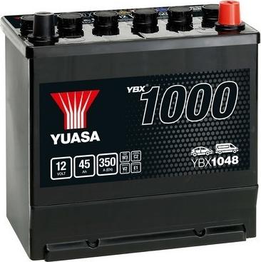Yuasa YBX1048 - 45Ah 350A AKUMUL