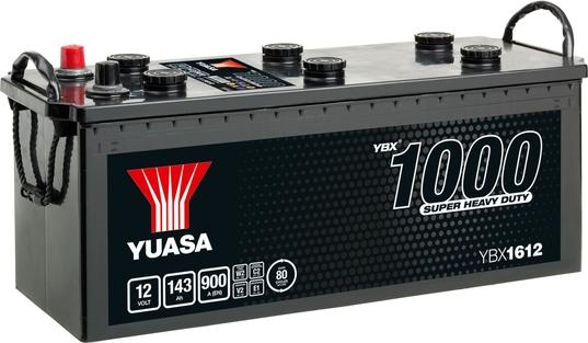 Yuasa YBX1612 - 143Ah 900A AKUMUL