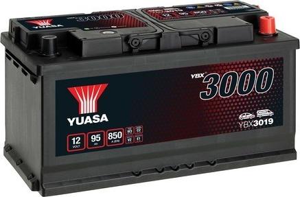 Yuasa YBX3019 - 95Ah 850A AKUMUL