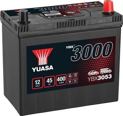 Yuasa YBX3053 - 45Ah 400A AKUMUL