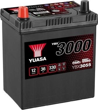 Yuasa YBX3055 - 36Ah 330A AKUMUL