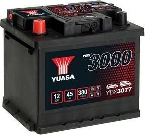 Yuasa YBX3077 - 45Ah 380A AKUMUL