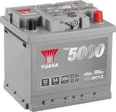 Yuasa YBX5012 - 54Ah 500A AKUMUL