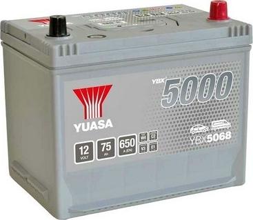 Yuasa YBX5068 - 75Ah 650A AKUMUL
