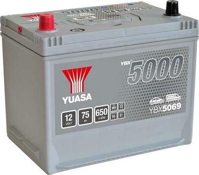 Yuasa YBX5069 - 75Ah 650A AKUMUL