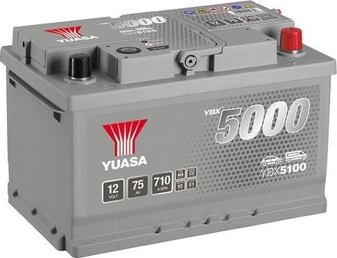 Yuasa YBX5100 - 75Ah 710A AKUMUL