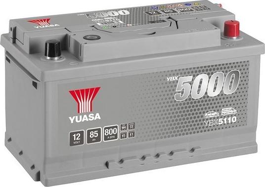 Yuasa YBX5110 - 85Ah 800A AKUMUL