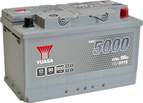 Yuasa YBX5115 - 90Ah 800A AKUMUL