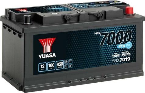 Yuasa YBX7019 - 100Ah 850A AKUMUL