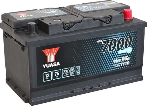 Yuasa YBX7110 - 75Ah 730A AKUMUL