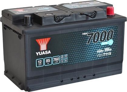 Yuasa YBX7115 - 85Ah 760A AKUMUL