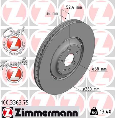 Zimmermann 100.3363.75 - Auto