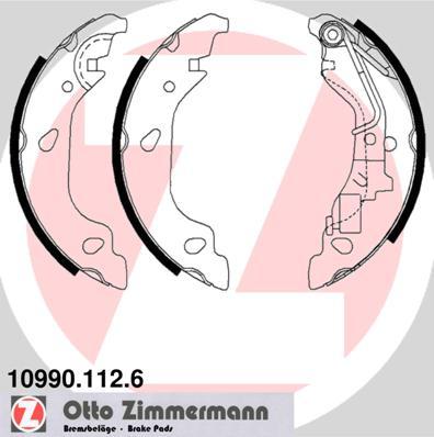 Zimmermann 10990.112.6 - Bremžu