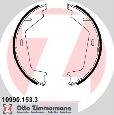 Zimmermann 10990.153.3 - Bremžu