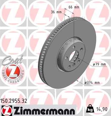 Zimmermann 150.2955.32 - Auto