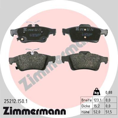 Zimmermann 25212.150.1 - Auto