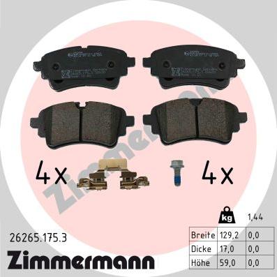 Zimmermann 26265.175.3 - Auto