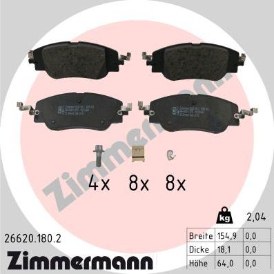 Zimmermann 26620.180.2 - Auto