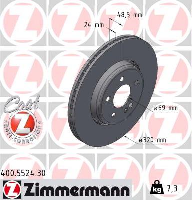 Zimmermann 400.5524.30 - Auto