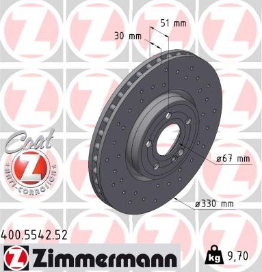 Zimmermann 400.5542.52 - Auto