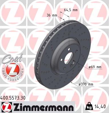 Zimmermann 400.5573.30 - Auto